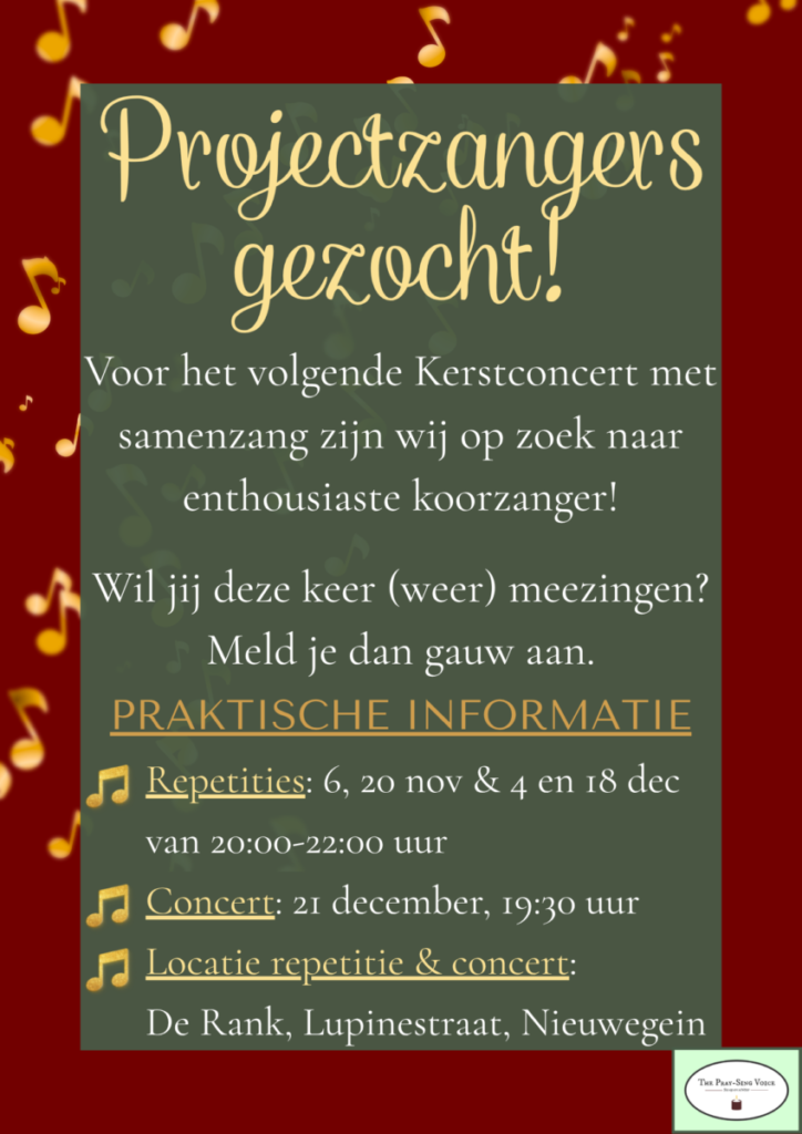 Flyer TPSV Projectkoor